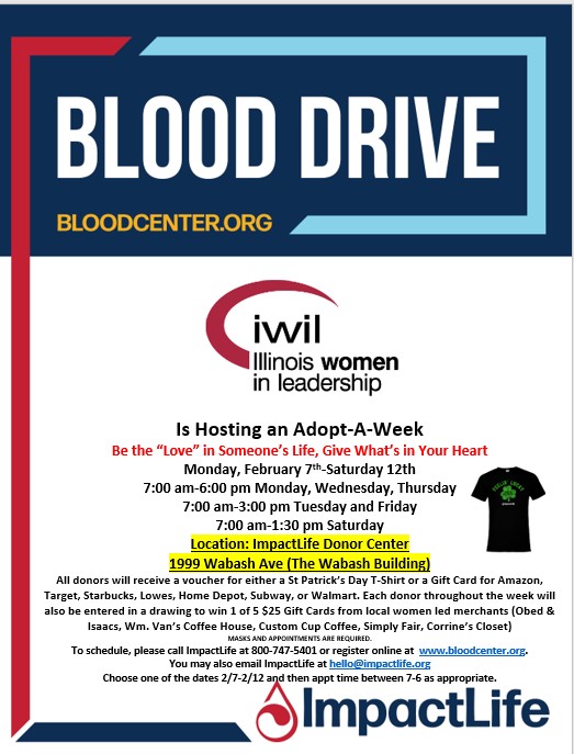 blood drive flyer