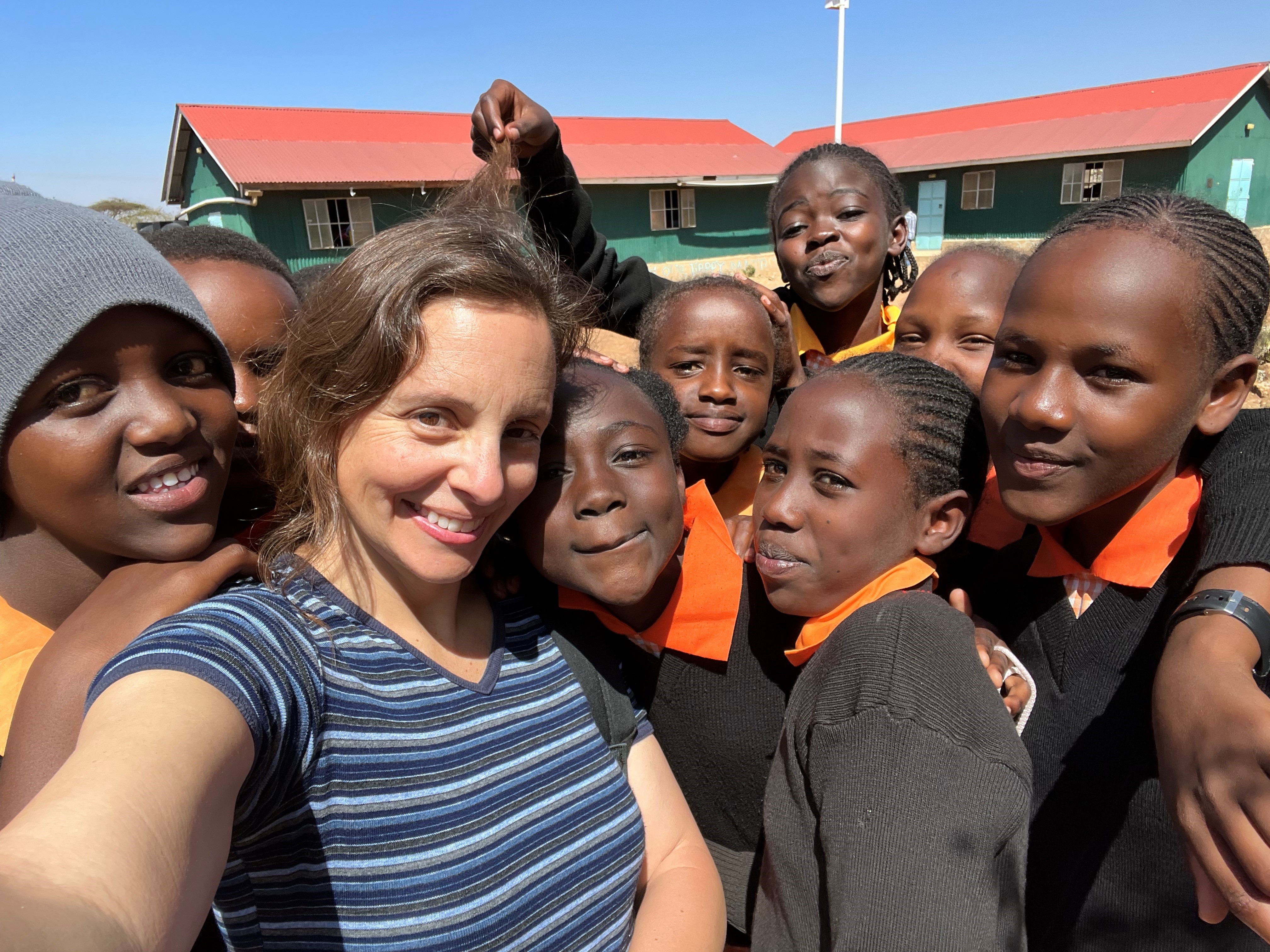Jen in Kenya